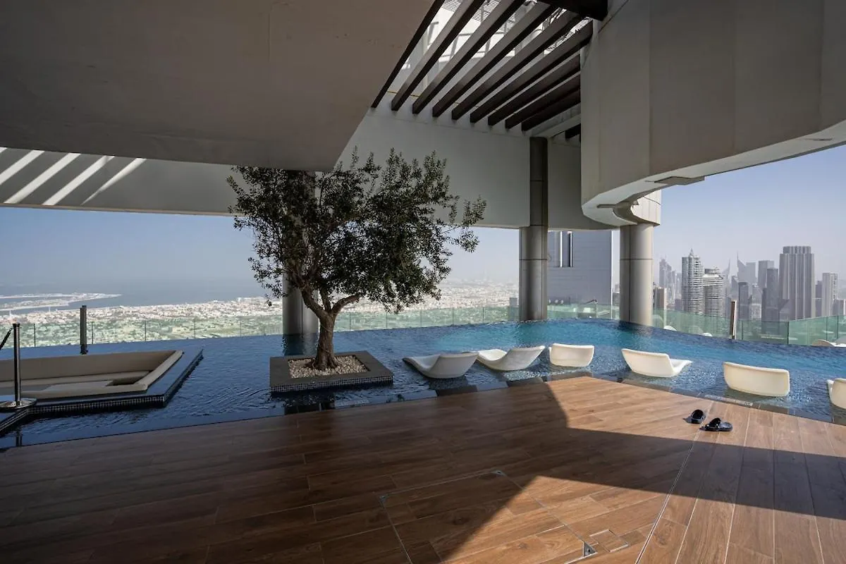 Paramount Midtown - Fullburj Khalifa View With Rooftop Pool Dubai Apartment